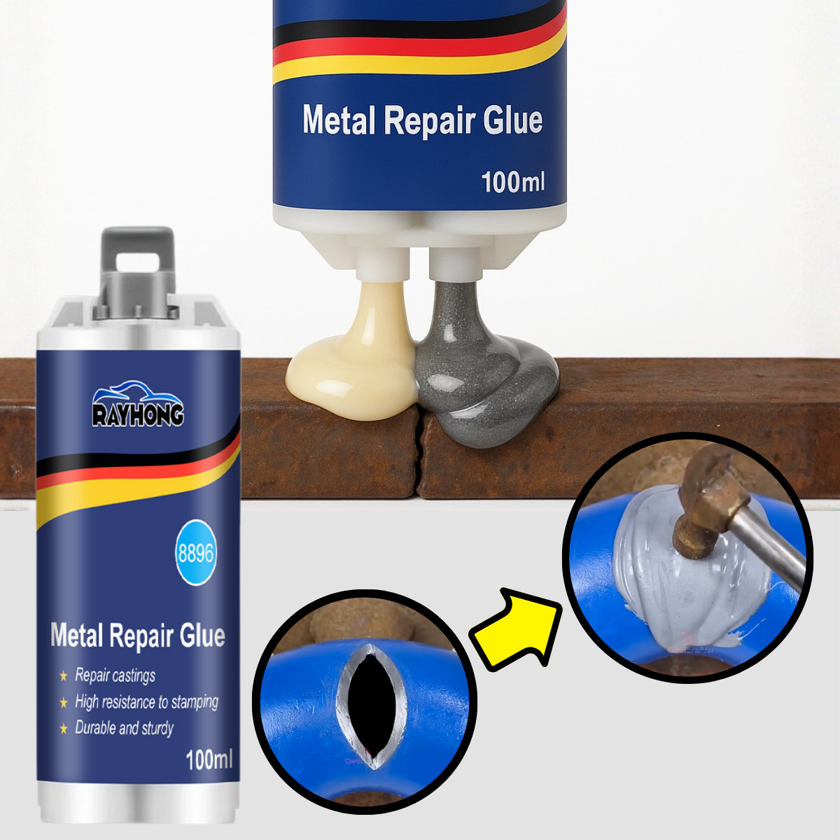 Adeziv profesional universal pentru reparare și fixare - StopFisuri™