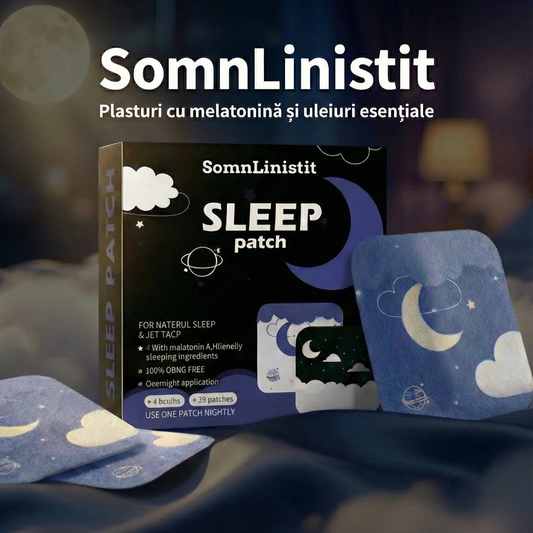 Plasturi cu melatonină pentru un somn profund și liniștit - SomnLiniștit™