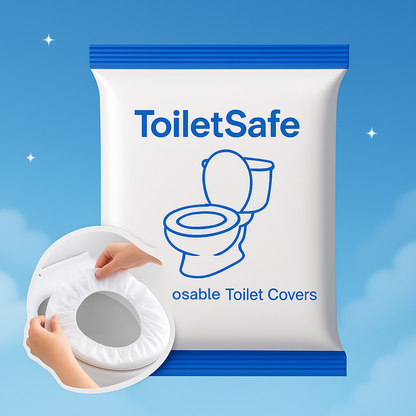 Protecție Igienică Instant la Oricare Toaletă - ToiletSafe™ (20bucăți)